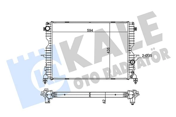 Motor Su Radyatoru 10p 15p 16p Discovery 2 L318 2.5 Td5 98>04