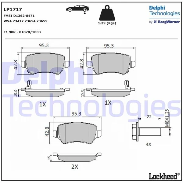 Arka Balata Astra G 98 >astra H 03.05 >-Meriva 05.03 > Zafira 00 > Combo 09.02 >