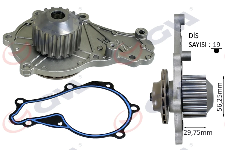 Devi̇rdai̇m P207-P208-P301-P308-P508-P2008-P3008-P5008 08>partner-Berlingo-Rifter-Jumpy-C5-C4-Ds4-C3-D S3-Ds5-C-Elysee 1.6 Hdi Dv6c Dv6dted Focus 04>11 1.6 Tdci Focus 11>17 Ecosport 14> Fiesta 08>17 Kuga