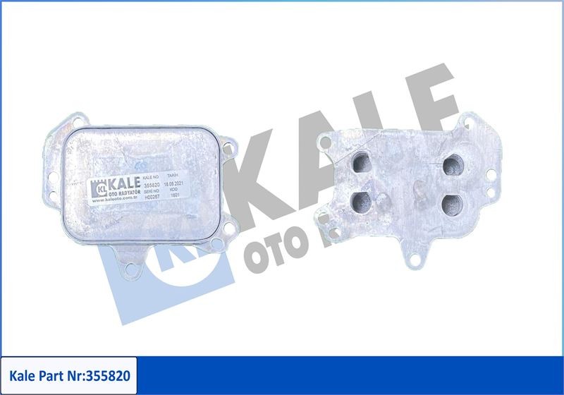 Motor Yağ Soğutucu Berlingo-C3-C4-Ds3-Ds4-Ds5-Jumpy-2008-208-3008-301-308-5008-508-Expert-Partner
