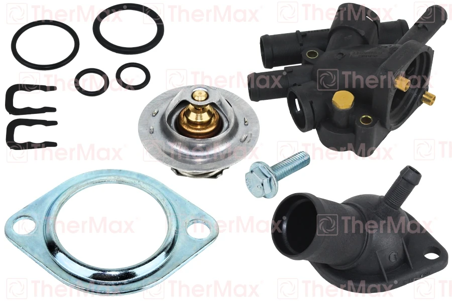Termostat 89 C Komple Kangoo 97> Megane I 96> Clio II 98>05 Laguna 96> 1.9d F8q Sensör Deli̇kli̇