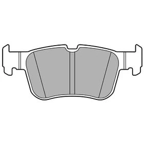 Valeo Fren Balatası Arka Ford