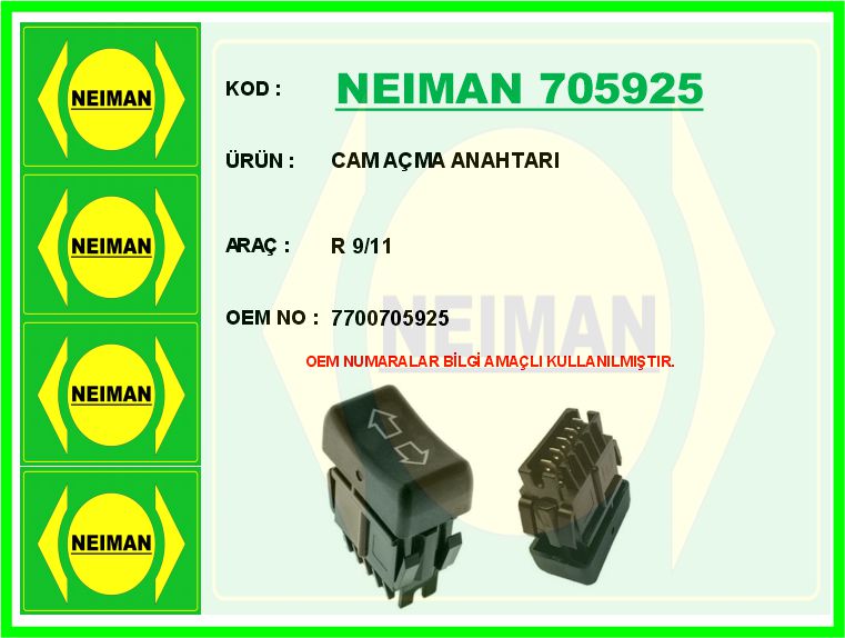 Cam Açma Anahtari R 9/11