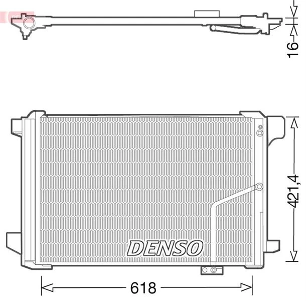 Klima Radyatoru Mercedes W204 S204 C204 C218 W212 A207 C207 X204