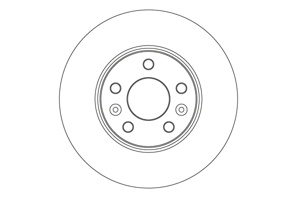 Ön Fren Di̇ski̇ Renault Megane IV 15> Talisman 15> Dış Çap:296mm K:26mm Y:44mm 5 Deli̇k