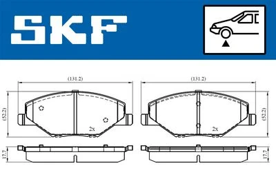 Fren Balatasi Ön Skoda Fabi̇a 11/11>