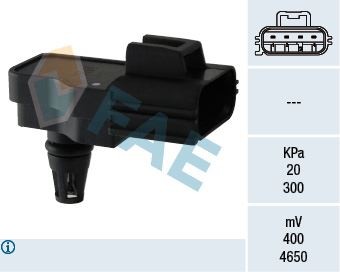 Emme Manifold Basinç Map Sensörü Boxer 3-Jumper 3-2.2 Hdi Transit V347 2.2tdci-2.4tdci 06 14