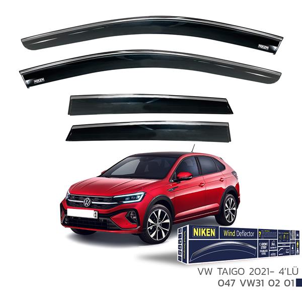 Kromlu Cam Rüzgarliği Volkswagen Taigo 2021-4lü