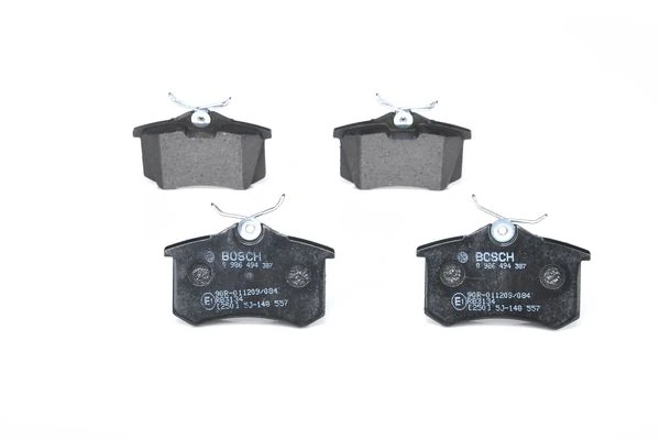 Arka Fren Balata Renault Clio 05 Kangoo 01 Laguna 96 Fluence 09 Megane 96 Citroen Berlingo 99 C2 C3 C4 03 Ds4 11 Peugeot 307 00 308 07 Partner 96 Volkswagen Polo Classic 95 01 Golf III-IV-Passat III