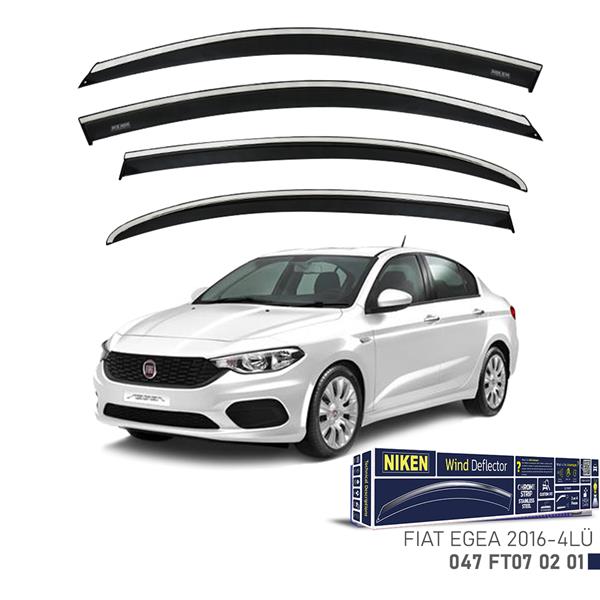 Kromlu Cam Rüzgarliği Fiat Egea 2016-4lü