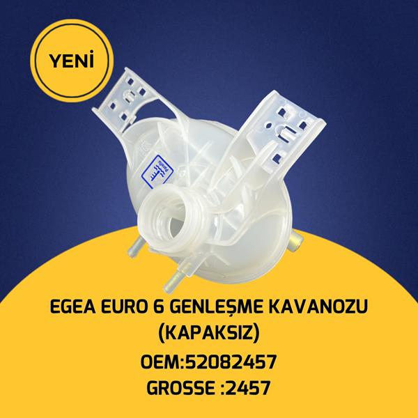 Radyatör Ek Su Deposu Genleşme Kavanozu Kapaksiz Üstden Çi̇ft ÇiDış Egea 1.3 1.6mjet Euro 6