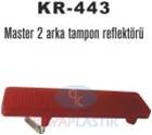 Arka Tampon Reflektörü Sağ-Sol Master II 01 Movano II 01 Trafic II 06 Vivaro 06