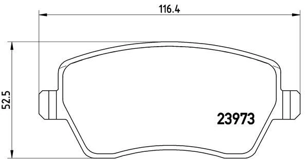 Fren Balatasi Ön Renault Clio III-IV Modus 04 Express 21 Zoe 12 Kangoo II 08 Captur 13 Dacia Duster 10 Logan 04 Dokker 12 . Nissan Micra III K12 03 10 Note 06
