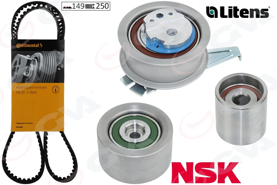 Tri̇ger Seti̇ Volkswagen-Skoda-Audi̇-Cupra-Seat 16> Ford 23> 2.0 Tdi̇ Dsud-Dtrb-Dtrd-Deze-Dtna-Dtua 149 Di̇ş