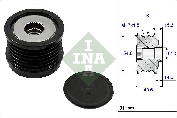 Alternatör Kasnaği Fiat Egea 16> 500l 12> 500x 14> Bravo II 07>14 Alfa Romeo Giulietta 10>16 Jeep Renegade 14> Suzuki̇ Vi̇tara 13> 1.6d Mtj 6 Kanal
