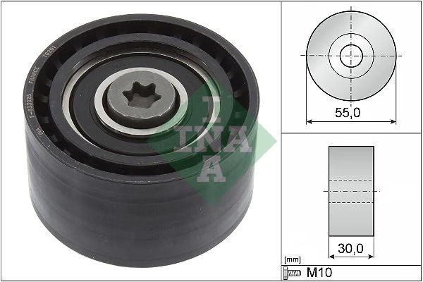 Eksantri̇k Gergi Rulmanı Corsa F-Combo E-Croosland-Grandland-Vivaro C-Zafira Life-P208-P308-P2008-P3008-P5008-P508-Expert-Partner-Berlingo-C3-C4-C5-Ds7-Kuga-Focus-Connect 1.5 Bluehdi