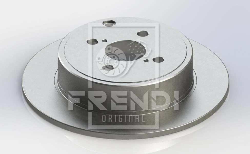 Arka Fren Di̇ski̇ Dolu Ti̇p Toyota Corolla 1.4l 1nd-Tv Nde120 04-06 / 2.0l 1cd-Ftv Cde120 03-06 279 Çap X 4 Bijon-Takım Disk Fiyatıdır