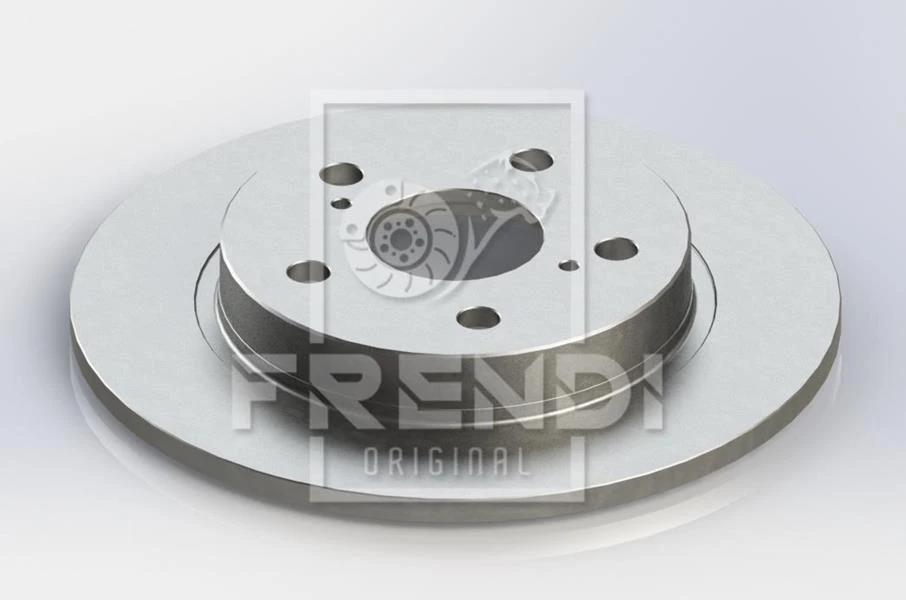 Arka Fren Di̇ski̇ Dolu Ti̇p Toyota Auris Corolla 1.4l 1ndtv Nde150 Nde180 D-4d Dizel 07-> / 1.33l 1nr-Fe Nre180 12->-270 Çap X 5 Bi̇jon-Takım Disk Fiyatıdır