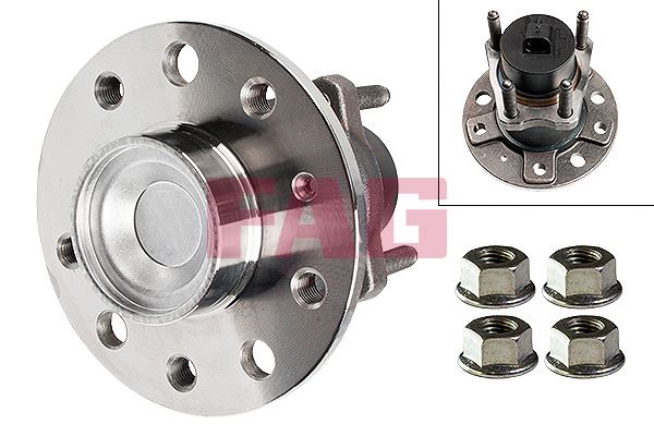 Arka Teker Poryası Rulmanli Astra G-Vectra A-B-Combo-Meriva A-Zafira A 140x78x65 5 Bijon ABS Li̇