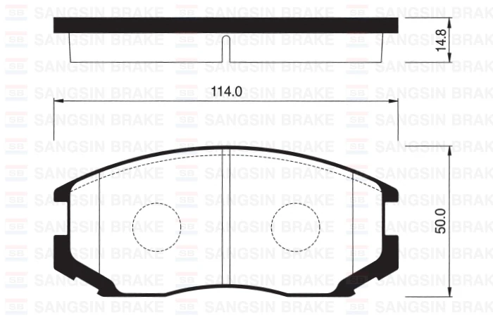 Ön Fren Balata Daihatsu Terios 1.3l Hcej K3-Ve J100. J102 97-05