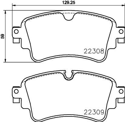 Arka Balata Audi A4-A5-A7-Q5-Q7 2014 129.3x59x17.5