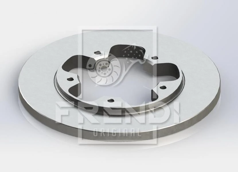 Arka Fren Diski Transit V363 14> Tek Teker A.ceker Duz 308mm 5 Bijon