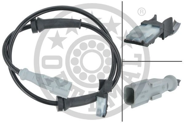 ABS Sensoru Arka Sol Renault Kangoo II 08> Mercedes Citan W415 12> .