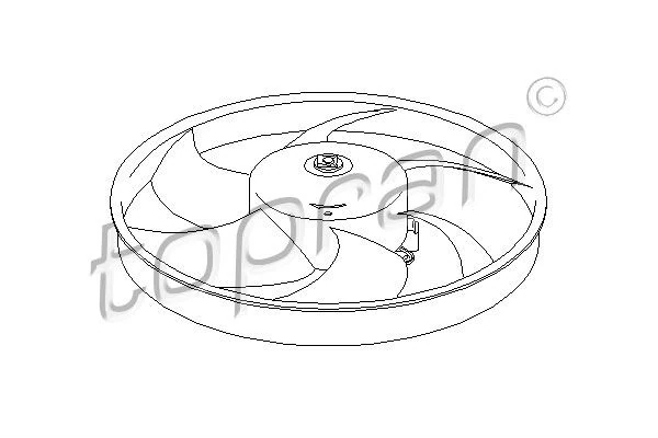 Radyatör Fan Motoru P306-P406-Partner-Berlingo-Xsara 97-1.9d 2.0 Hdi