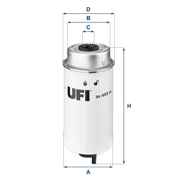 Yakıt Fi̇ltresi̇ Transi̇t V348-V347 2.2-2.4-3.2 Tdci 200ps 06>11 Euro4