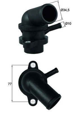 Termostat 88 C Chevrolet Kalos 1.4 Lacetti 1.4 16v Lova-Nubira Estate-Rezzo-Vivant 1.6