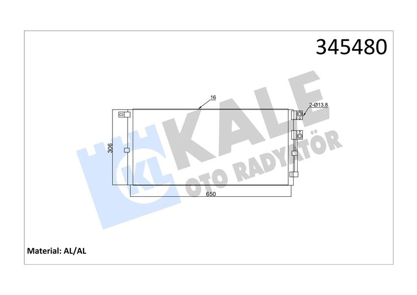 Klima Radyatoru Jaguar X-Type I X400 03 09