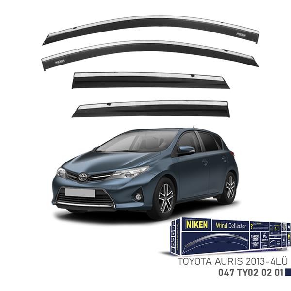 Kromlu Cam Rüzgarliği Toyota Auris 2013-4lü
