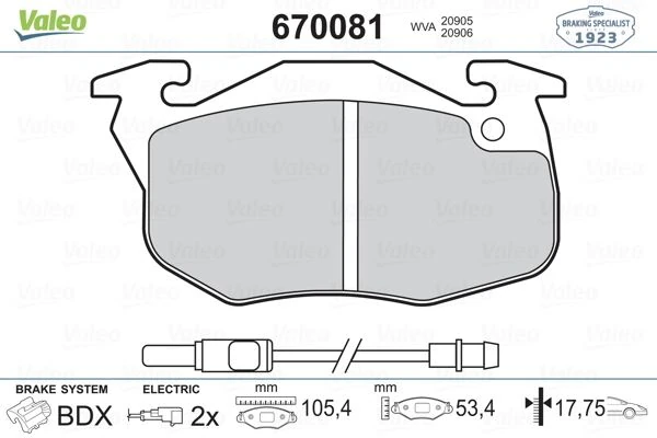 Ön Balata R9-R11-R19 Clio-Exp-P106-P206