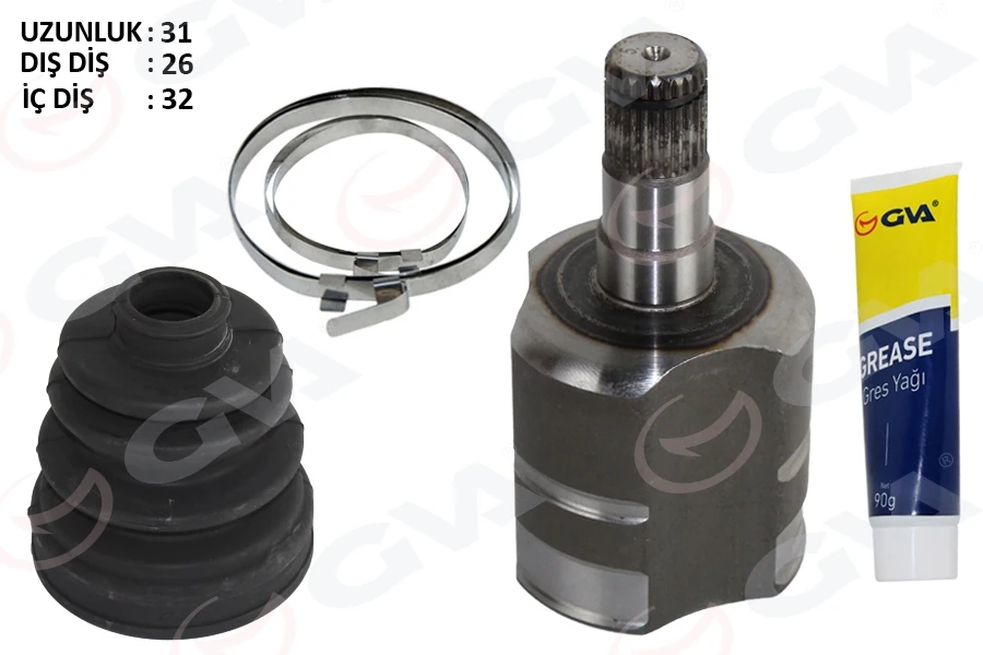 Aks Kafasi İç Golf5-Golf6-Jetta Bm Otomatik 04-13 Bm
