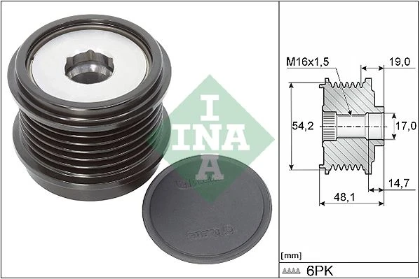 Alternatör Rulmanı Ecosport 1.5 17> Focus IV 18> 1.5 Ecoblue Connect 17> 1.5 Ecoblue Transit V363-V362 17> 2.0 Ecolbue Puma 19> 1.5 Ecbolue