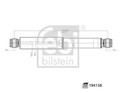 Arka Amorti̇sör L/r Volkswagen Amarok 2.0 TDI 2012