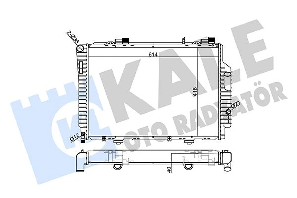 Motor Su Radyatoru Mercedes Clk-Class C208 A208