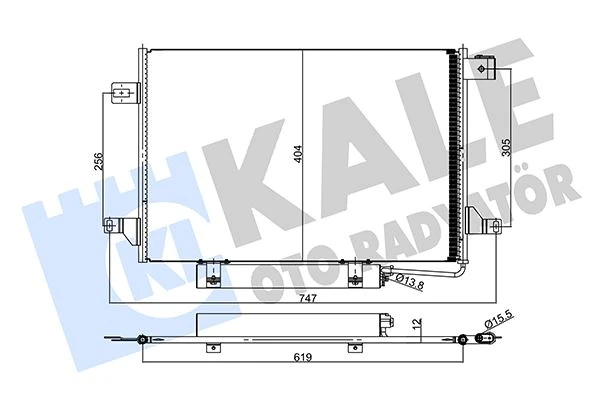 Klima Radyatoru Tavan Mercedes Sprinter B906 06 . Volkswagen Crafter 30-35-50