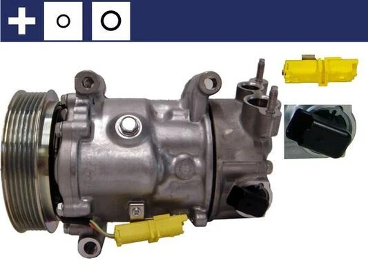 Kli̇ma Kompresörü P207-C3 1.4-1.6-P307-C4 1.4-1.6-2.0-P308 1.6-2.0-Partner Tepee-Berlingo-C5 1.6 Hdi̇
