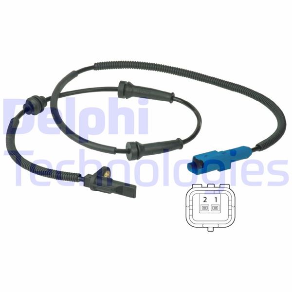 ABS Devi̇r Sensörü Ön Crossland-P207-P208-P301-P2008-Bipper-C-Elysee-C3 Aircross-C3 II-III C4 Cactus-Nemo-Ds3