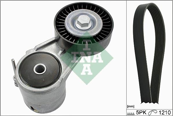 Alternatör Gergi̇ Ki̇ti̇ Astra F-G-H-Combo-Corsa B-C-Zafira-Vectra C 1.4-1.6-1.8i-1.8 16v 5pk1210 6340626-1340635