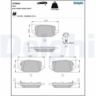 Arka Fren Balatasi Renault Austral 23 1.3tce 1.2e-Tech Megane E Tech 23 Qashqai 22 1.3 E-Power X-Trail IV 22 T33 1.5 Vc-T E-Power