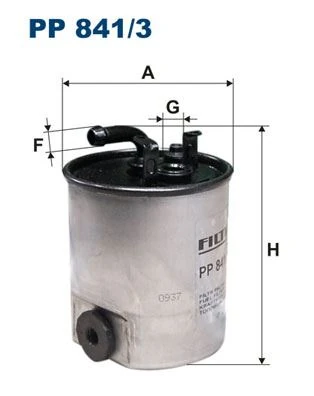 Yakıt Filtresi Mercedes Om611 Om668 W168 W414 W638 B901>b904