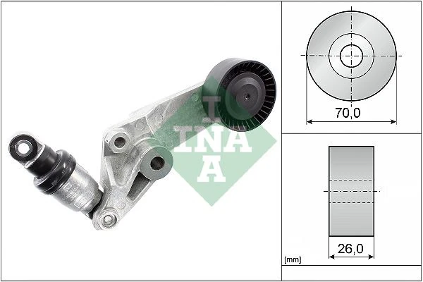 Alternatör Kayişi Otomati̇k Gergi̇ Rulmanı Komple Toyota Avensis 1.6l 3zzfe Zzt250 03-08 / Corolla 1.4l 1.6l 4zz-Fe 3zz-Fe Zze111 Zze112 Zze120 Zze121 Vvti̇ 00-06 / Verso 1.6l 3zz-Fe Znr10 04-09