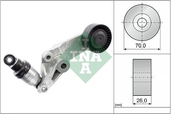 Alternatör Kayişi Otomati̇k Gergi̇ Rulmanı Komple Toyota Avensis 1.6l 3zzfe Zzt250 03-08 / Corolla 1.4l 1.6l 4zz-Fe 3zz-Fe Zze111 Zze112 Zze120 Zze121 Vvti̇ 00-06 / Verso 1.6l 3zz-Fe Znr10 04-09