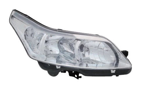 Sağ Far Citroen C4 04 11 Halojen H7/h1 Motorlu
