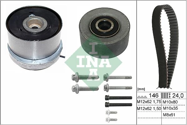 Eksantri̇k Gergi̇ Ki̇ti̇ 146x240 Astra H-J-Insignia-Vectra C-Cruze 1.6-1.8 Z16xep-Xer-A16let-Xer-B16xer