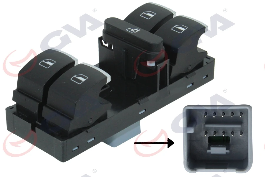 Cam Açma Anahtari Sol Golf 6 09-12-Jetta 11-17-Passat 10-14-Tigunan 08-18-Touran 10-15-Amarok 11-16