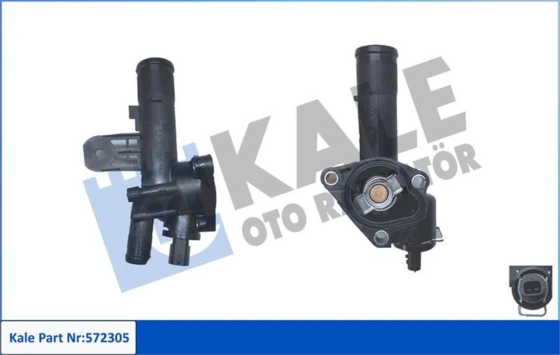 Komple Termostat-Plasti̇k Gövdeli̇ 83 C Dacia Dokker-Duster-Lodgy-Logan II-Sandero II-Nissan Cube-Juke Micra III-Note-Nv200-Evalia-Qashqai-Qashqai 2 I-Tiida-Renault Captur I-Clio III-Clio IV-Fluence
