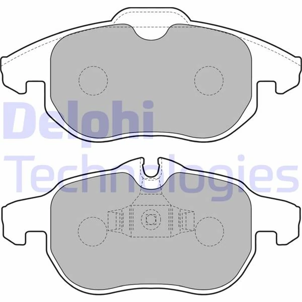 Ön Fren Balatasi Astra H 05 10 Vectra C 08.02 Zafira B 05 10 Saab 9.3 02 Croma 06.05